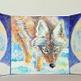 Ready to Chase, Ready to Run, tryptich 12x36
